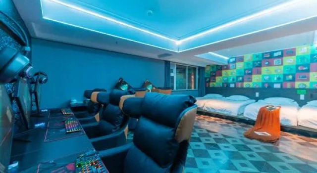 Кровать в общем номере Haifanxing Chain Hotel
