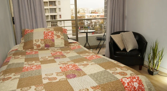 Апартаменты c 1 комнатой с балконом Apartamentos Nueva Providencia 1372