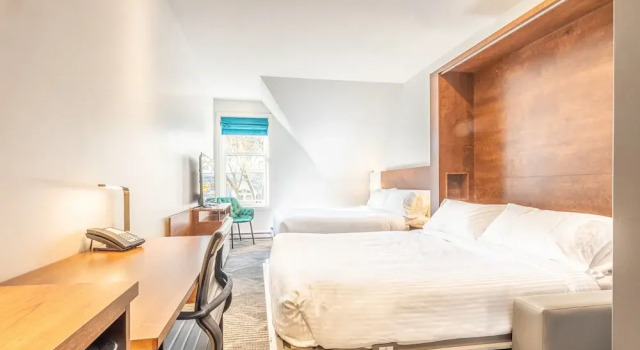 Номер Superior с видом на парк Hôtel Manoir Vieux-Québec