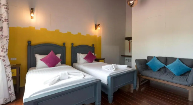 Двухместный номер Deluxe с видом на горы ST Resort
