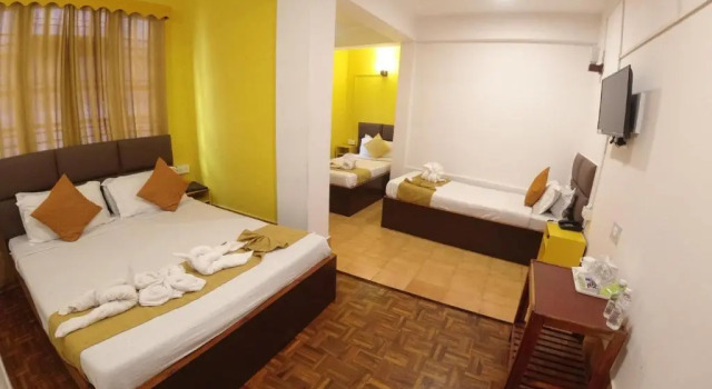 Семейный номер Deluxe Hotel Flora Fountain