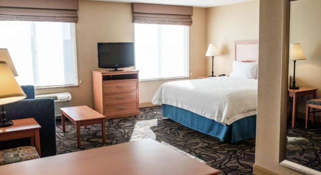 Двухместный люкс Hampton Inn & Suites Lathrop