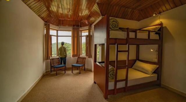 Кровать в общем номере Alt Life - Dharamkot - Hostel
