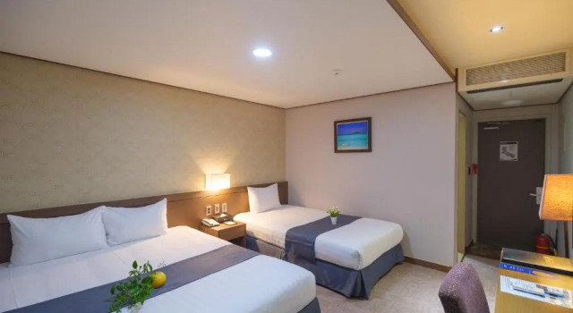 Семейный номер Deluxe с видом на океан Benikea Hotel Jeju