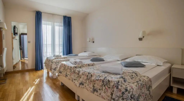 Трёхместный номер Standard с балконом Hotel Pleter