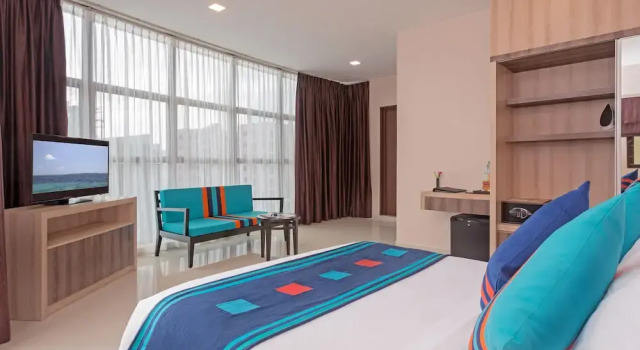 Двухместный номер Executive с балконом Отель Champa Central