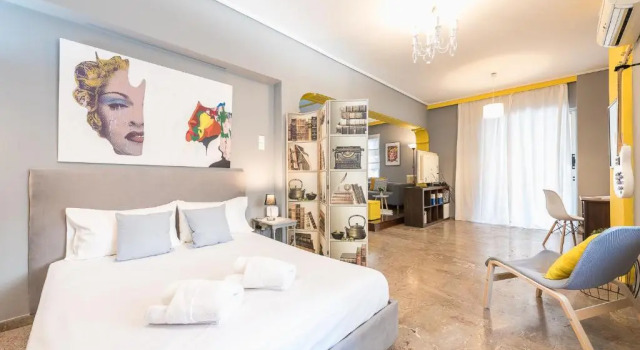 Stylish Apartment with Balcony  by Cloudkeys