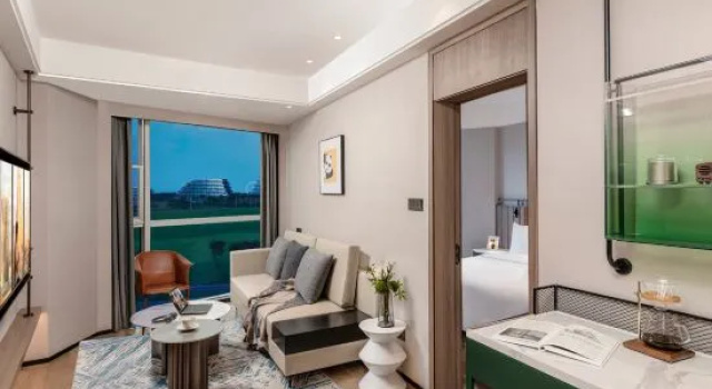 Люкс Deluxe c 1 комнатой Citadines Connect East Chengdu