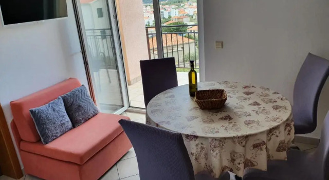 Апартаменты с 2 комнатами с балконом и с видом на море Apartments Jelica
