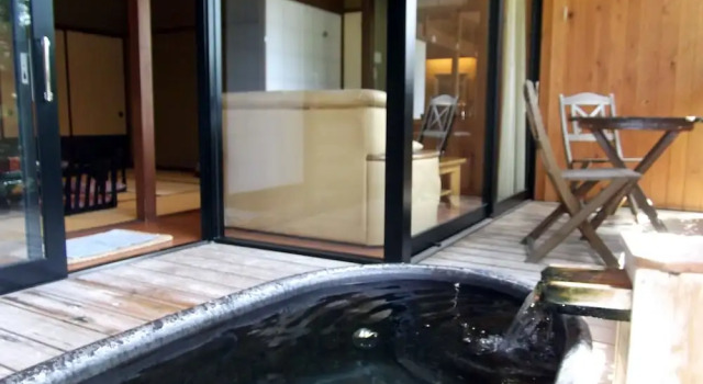 Номер Open-Air Bath Japanese-Style Shikisai Bosenkan