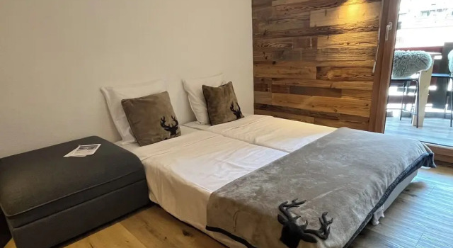 Апартаменты Comfort с балконом и с видом на горы Grand Roc - Appartements & Studios - ANZERE