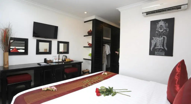 Двухместный номер Standard с видом на бассейн Khmer Mansion Boutique Hotel