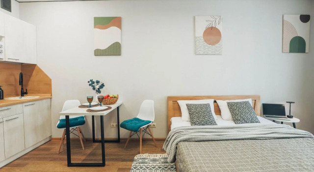 Студия Апартаменты Home Hotel (Хоум Отель) на улице Пискунова