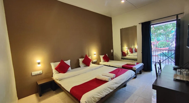 Номер Deluxe c 1 комнатой с балконом и с красивым видом из окна Rain Raga Resort