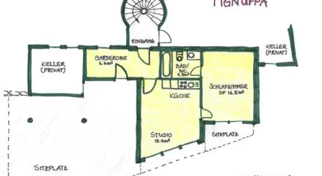 Ferienwohnung mit Sicht auf die Berge (Nähe Flims/Laax), Buchen Sie Hotel Flims 