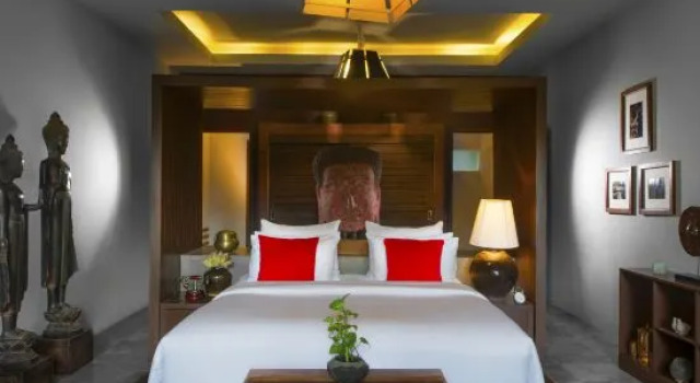 Люкс с красивым видом из окна Sokkhak Boutique Resort & Spa