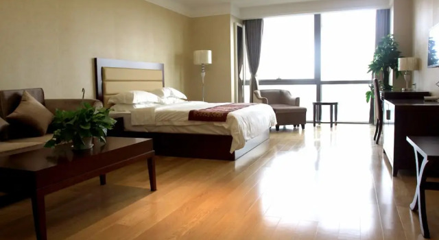 Maoyuanqiluo Puyu Apartment Hotel, Buchen Sie Ferienwohnung Suzhou (Jiangsu) China, in der Nähe von North Tongjing Road Station