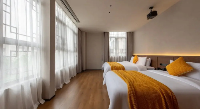Двухместный семейный номер Standard с видом на реку Foshan Anximan Yuansu Hotel - Lanshi