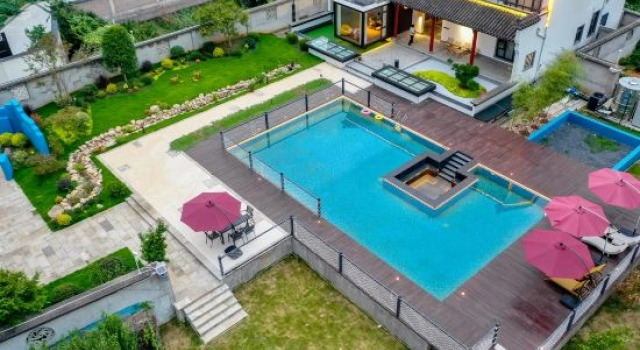 Floral Hotel· Hangzhou Fuju Resort Hotel (Jingshan Huahai Branch), Rezerwuj Ośrodek wypoczynkowy Hotele w Hangzhou z basenem, Basen