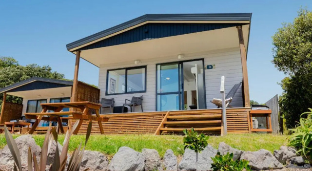 Апартаменты с 2 комнатами с видом на океан Bowentown Beach Holiday Park