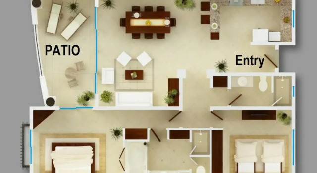 Коттедж Perfect location - Puerta Cabo Village 500 steps to the beach & resorts