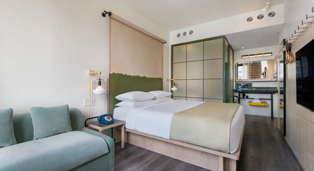 Двухместный номер Executive с видом на город Moxy NYC Chelsea