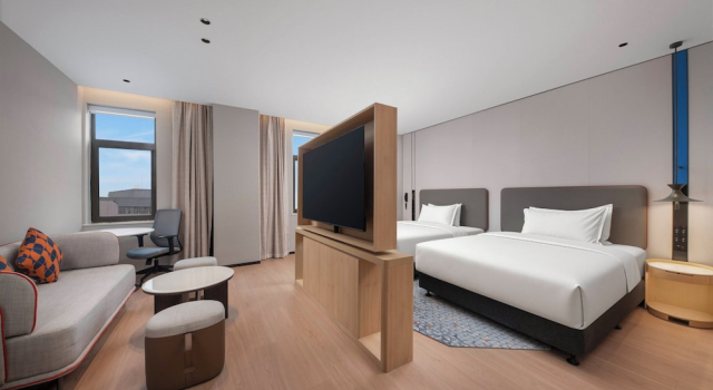 Четырёхместный люкс Holiday Inn Express Jinan Quancheng Square by IHG