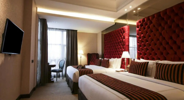 Deluxe Twin room Cinnamon Hotel Boutique Syariah