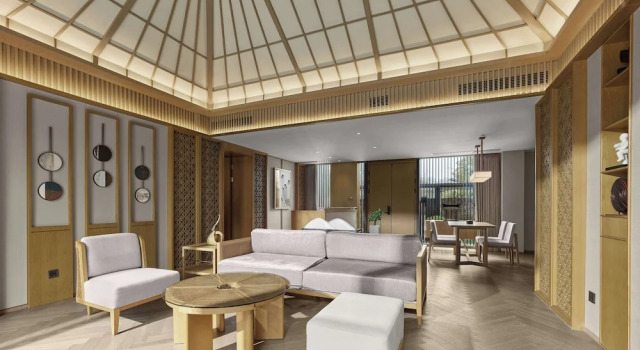 Двухместная вилла с балконом Hilton Suzhou New District