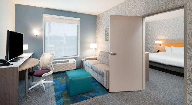 Люкс c 1 комнатой Home2 Suites By Hilton Brunswick