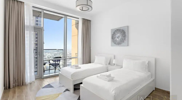 WelHome - Luxurious 2BR Apt. at Noora Tower in Business Bay