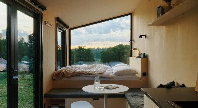 Номер Standard с видом на озеро Raus | Cabins am See mit Sauna + Hot-Tub