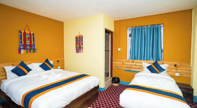 Двухместный семейный номер Standard Kwabahal Boutique Hostel