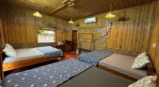 Семейное бунгало Ninh Binh Bamboo Farmstay