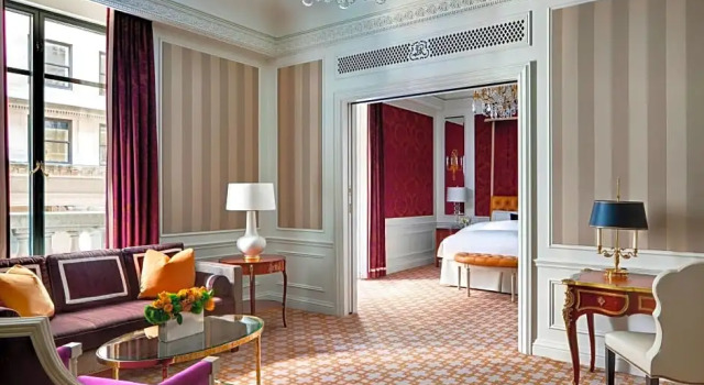 Двухместный люкс с услугами дворецкого Deluxe c 1 комнатой The St. Regis New York