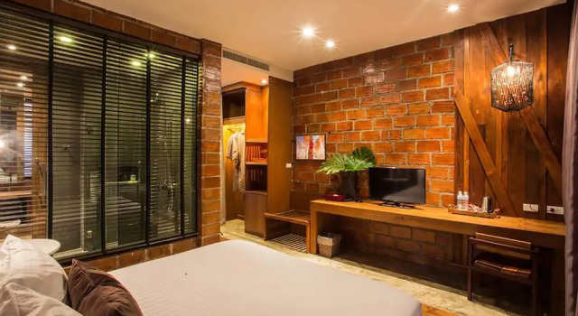 Двухместный номер Deluxe с балконом Puripai Villa