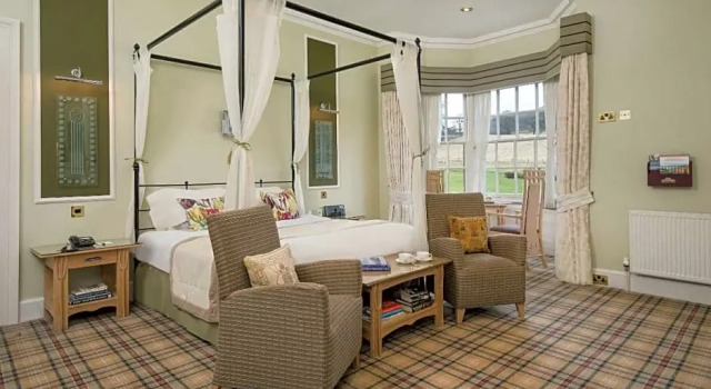 Двухместный полулюкс Cringletie House Hotel