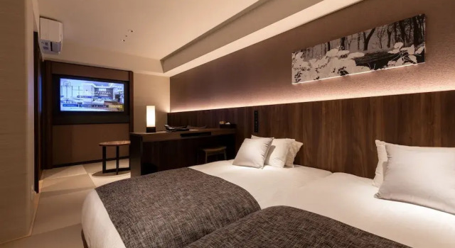 Двухместный номер Tatami Deluxe Iroha Grand Hotel Kintetsu Nara Ekimae