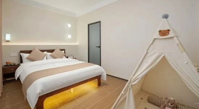 Семейный тент с 2 комнатами A homestay in Wuyuan where you can stay overnight