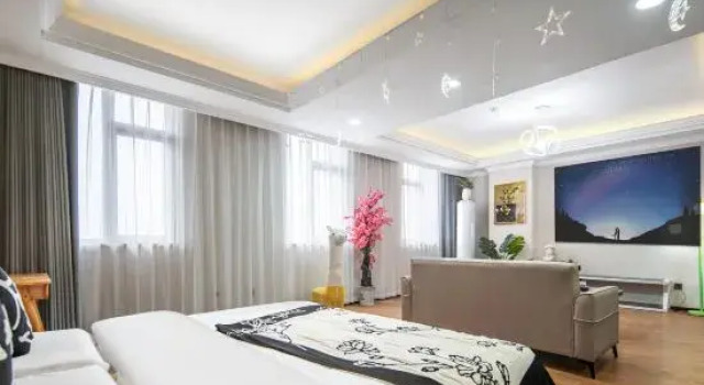 Люкс Luxury Xiangsu Jia Boutique Homestay (Shangqiu High-Speed Railway Station)