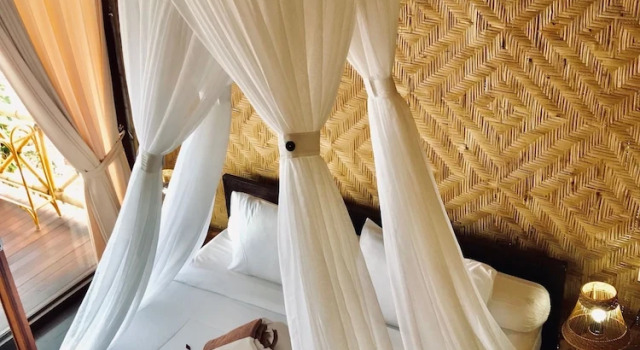 Standard Zimmer Pondok Bamboo Villa