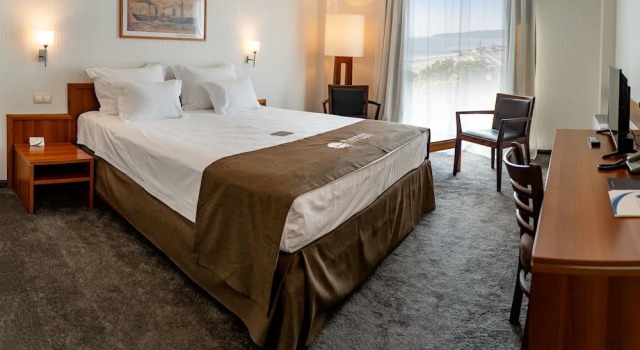 Двухместный номер Deluxe с балконом и с видом на море Panorama Hotel