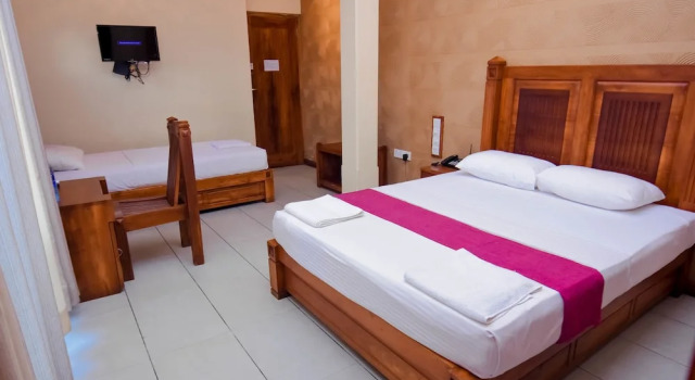Трёхместный номер Deluxe с балконом и с видом на озеро Piumara Residence