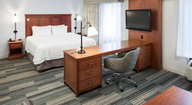 Одноместный люкс Hampton Inn & Suites Cedar Rapids