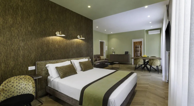 Четырёхместный семейный номер Standard с балконом Dreamers Rooms Sorrento