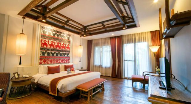Двухместный номер Deluxe Sibsan Luxury Hotel Rimping