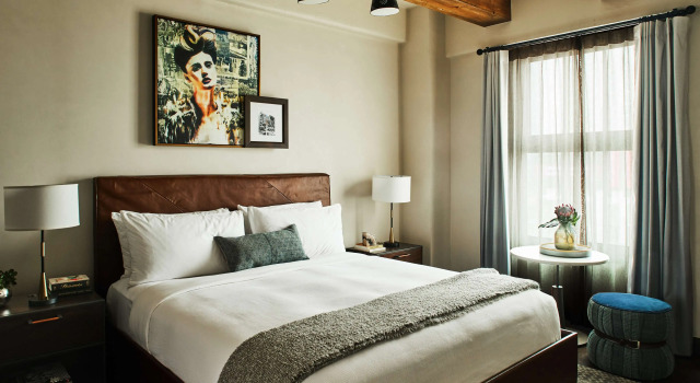 Двухместный люкс c 1 комнатой Hotel Figueroa, Unbound Collection by Hyatt