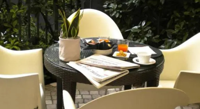 Standard Doppel Zimmer mit Gartenblick Rechigi Hotel