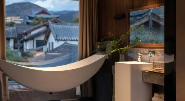 Люкс Lijiang Ancient City · Yihe Shuyuan · Light Luxury Tea Yun Homestay