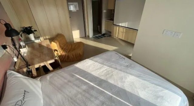 Двухместный люкс Business Mingshe Meiyu International Apartment (Blue Whale World Branch)